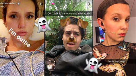 30 Celebrity Snapchat Accounts You Need to Follow